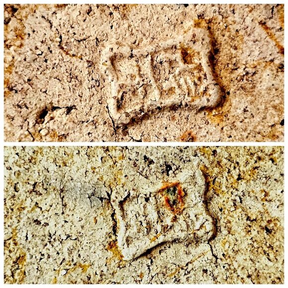 Antique Green and Tan Vase Timeless‎ Accent - Picture 11 of 11